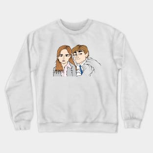 THE OFFICE SITCOM TV CHARACTER FAN ART Crewneck Sweatshirt